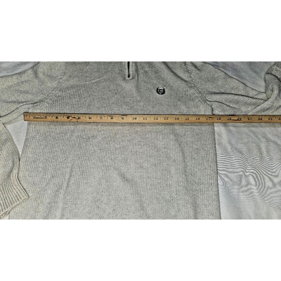 Polo Ralph Lauren Knit Cotton Estate Rib Collared 1/4 Zip Sweater Men's Small - Picture 8 of 9